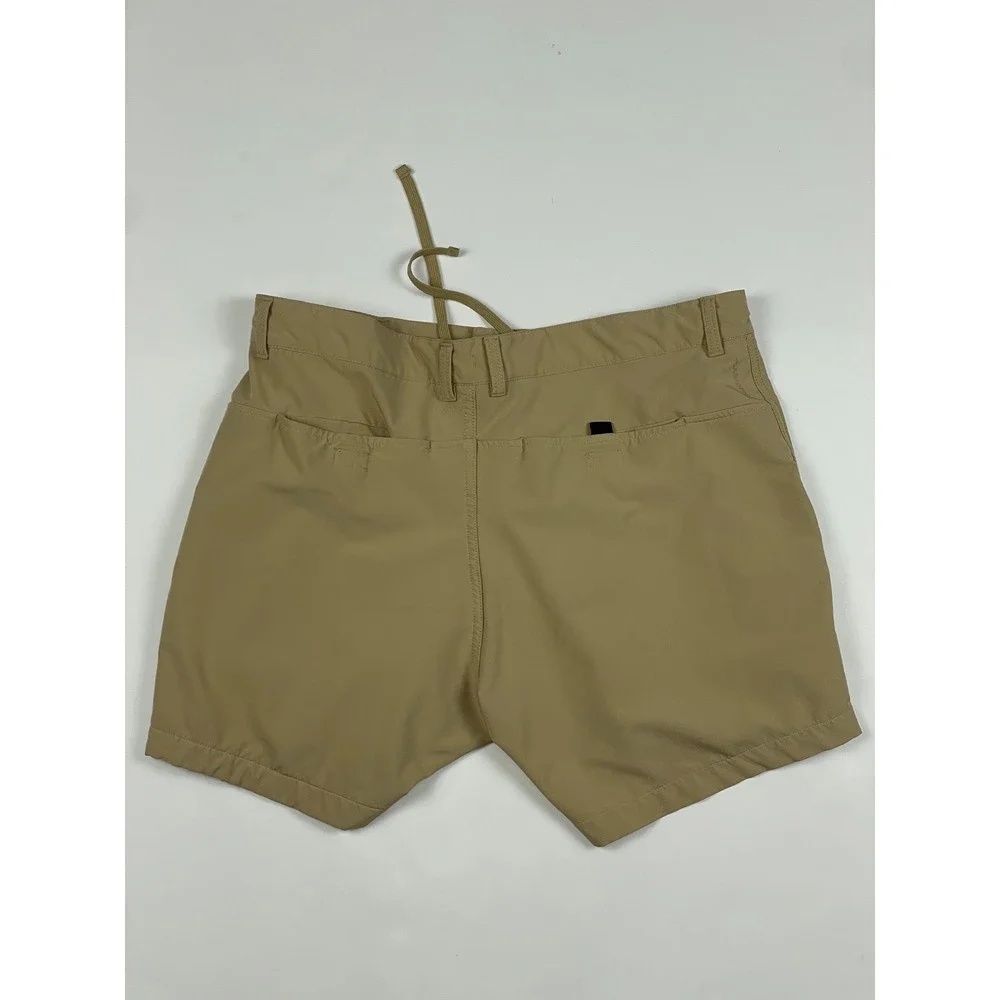 The North Face Mens Horizon Hiking Shorts Tan Khaki Size 36 Nylon Outdoor 6in